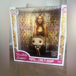 Funko OOPS! I DID IT AGAIN #26 SPECIAL EDITION FUNKO POP! ALBUMS BRITNEY SPEARS